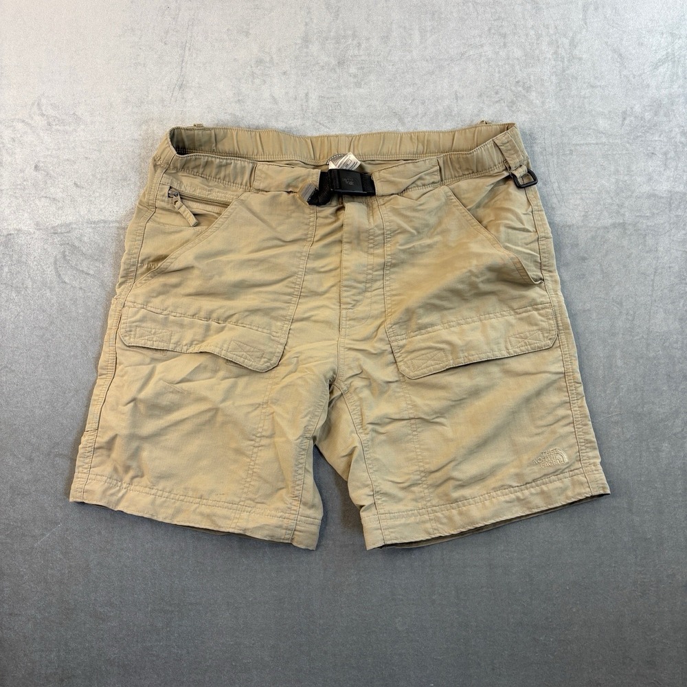 The North Face Beige Cargo Shorts Utility Outdoor Gorpcore Size M